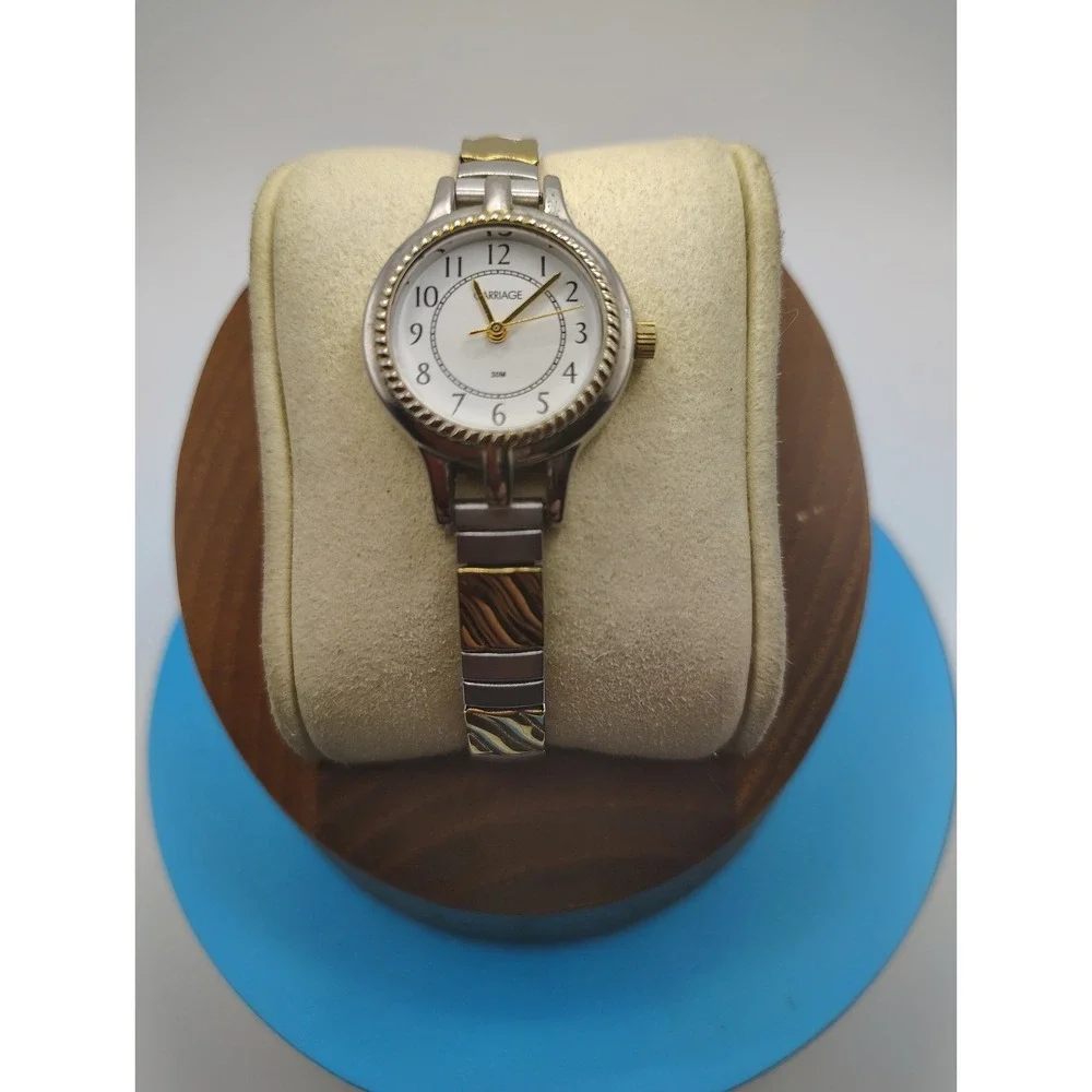 Vintage 2005 Carriage by Timex Stainless Steel Womens Quartz‎ Watch